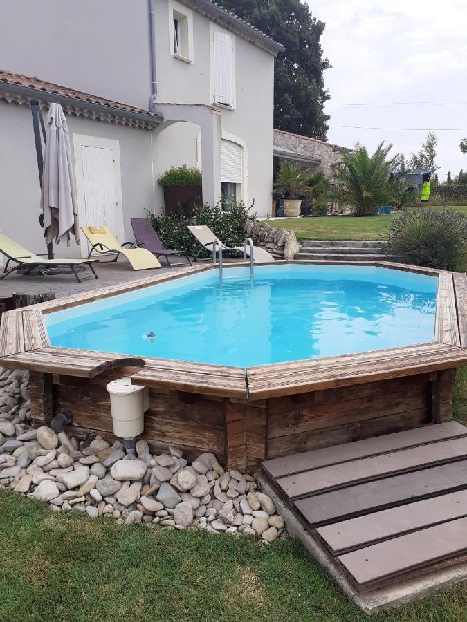 Villa Accueillante A Colonzelle Avec Piscine Privee Exteriör bild
