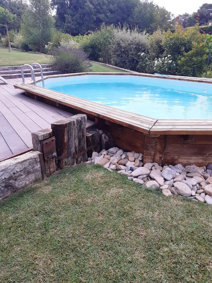 Villa Accueillante A Colonzelle Avec Piscine Privee Exteriör bild
